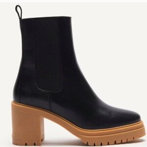 Ba&sh black leather boots